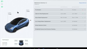 Tesla의 유지 관리 요약: Tesla의 디지털 서비스 기록
