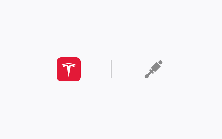 Tesla 앱을 통해 주행 높이 조정
