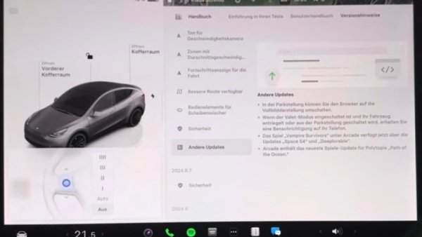 새로운 와이퍼 컨트롤, 시각화 등을 보여주는 Tesla 업데이트 2024.14.3 동영상