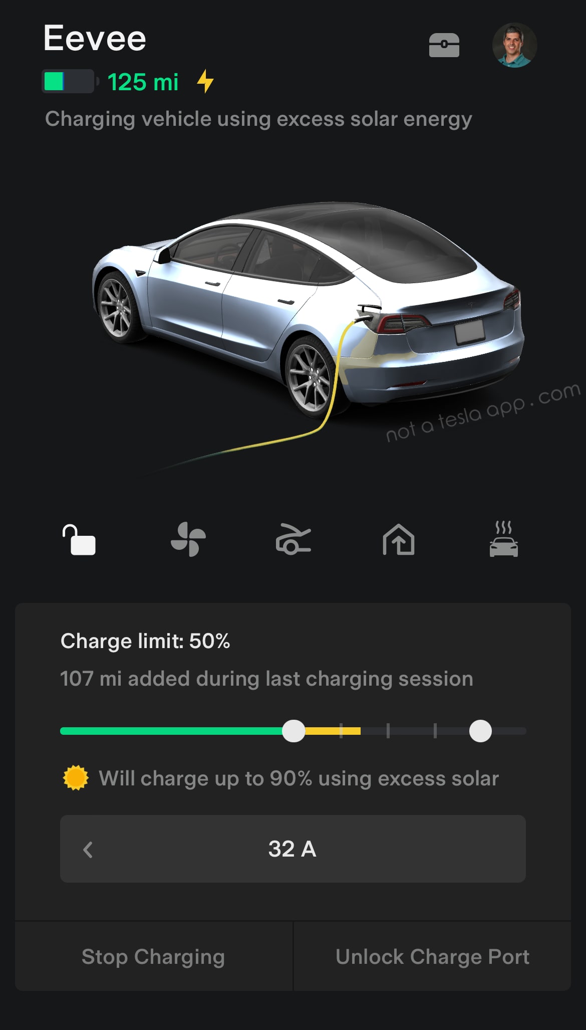 Drive on Sunshine: Tesla, 청정 에너지 충전 도입