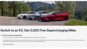 테슬라, 중고차 매입 시 2,000마일 무료 슈퍼차징 제공 시작