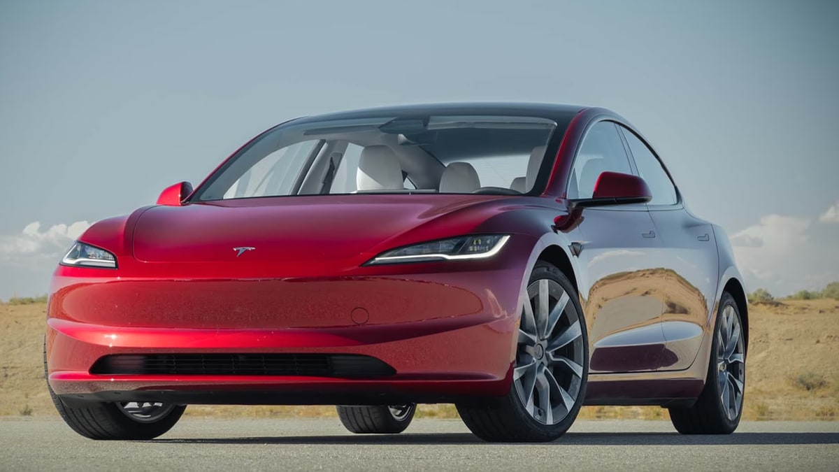 2024 Tesla Model 3 Highland: 섀시 업그레이드